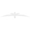 Ekena Millwork Alberta Architectural Grade PVC Gable Bracket, 84"W x 14"H x 4"D x 4"F, 4/12 Pitch GBP084X14X0404ALB00 - alternate 2